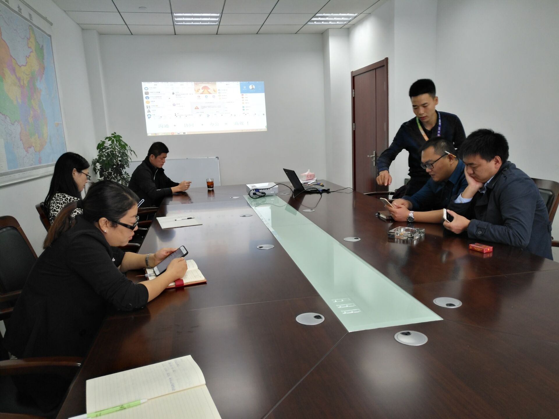 米兰官方端网页版环保引入钉钉办公平台，打造高效团队
