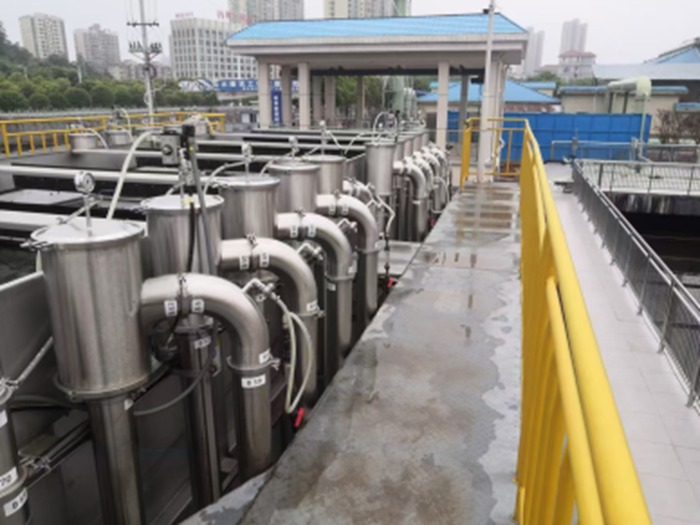 3、湖南省郴州市某污水处理厂项目-高效气浮设备.jpg